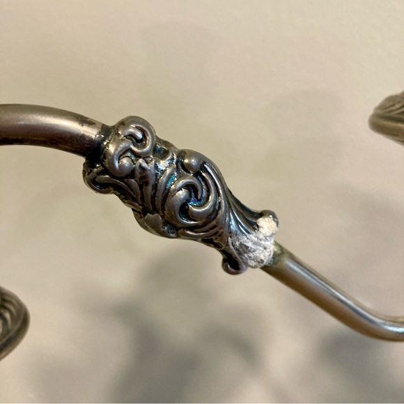 Vintage Pair Sol Goldfeder George III Sheffield Silver Plated Candelabra 19" - Picture 15 of 16